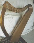 A Border Harps 30-string Clarsach